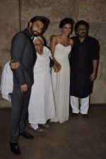 Deepika Padukone, Ranveer Singh, Sanjay leela bhansali at Ram Leela Screening in Lightbox, Mumbai on 14th Nov 2013